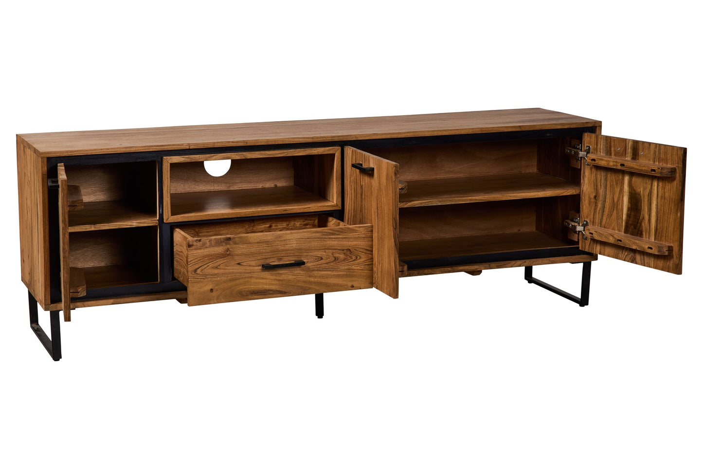 Farley - Mobile Basso Tv 3 Sportelli 1Cassetto 1 Piano Aperto