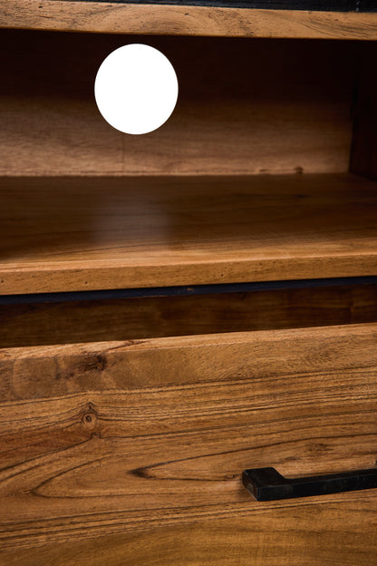 Farley - Mobile Basso Tv 3 Sportelli 1Cassetto 1 Piano Aperto