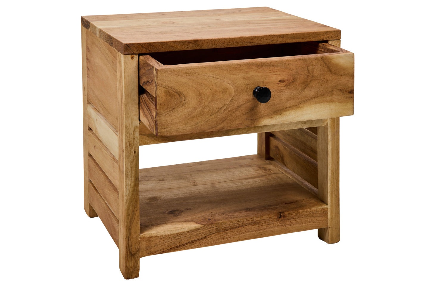 Funchal - Comodini 1 Cassetto 1 Con Ripiani Set 1/2