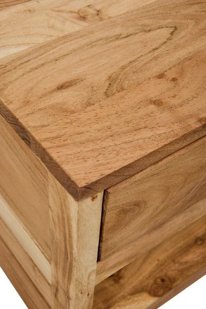 Funchal - Comodini 1 Cassetto 1 Con Ripiani Set 1/2