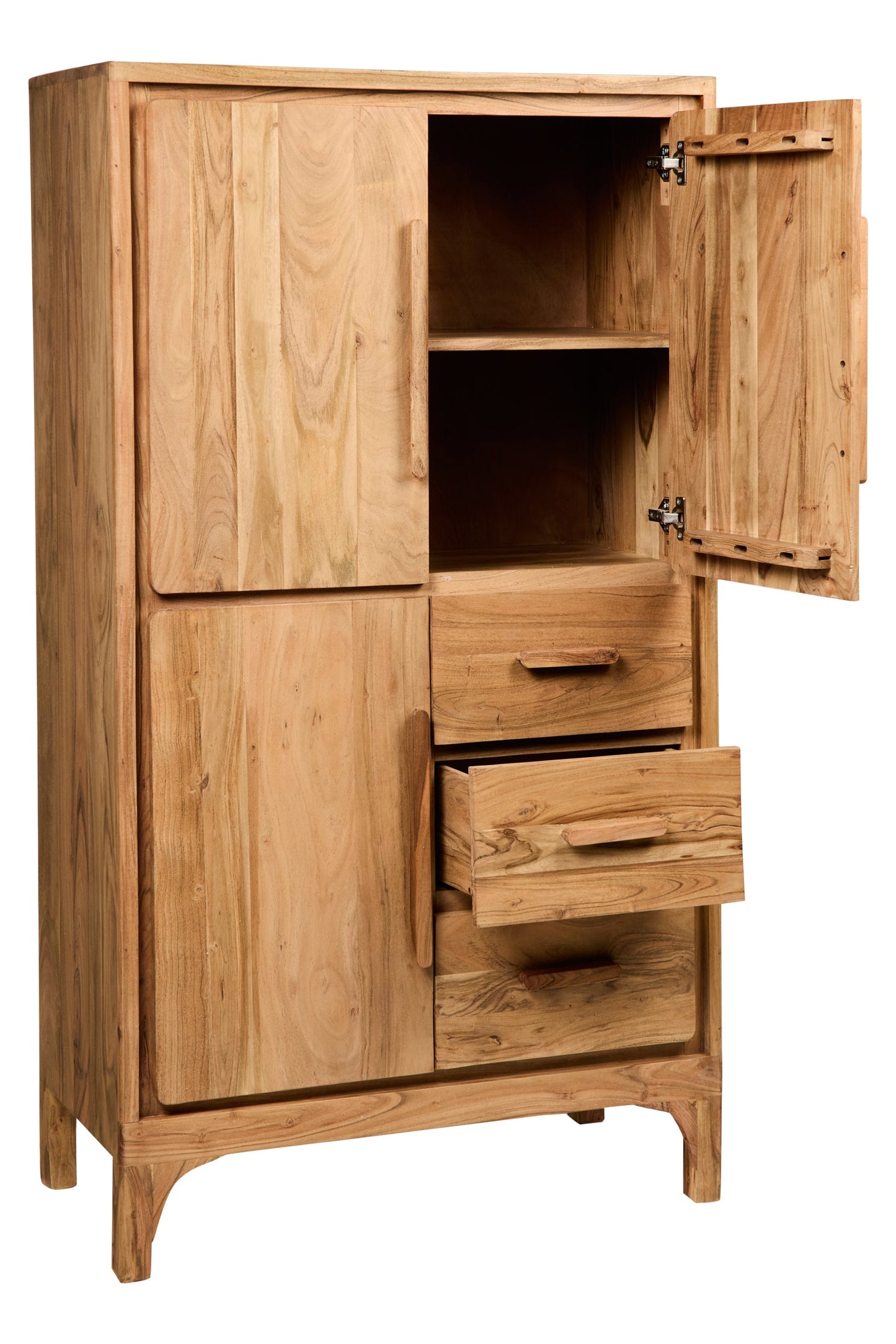 Seoul - Credenza Alta 3 Sportelli 3 Cassetti