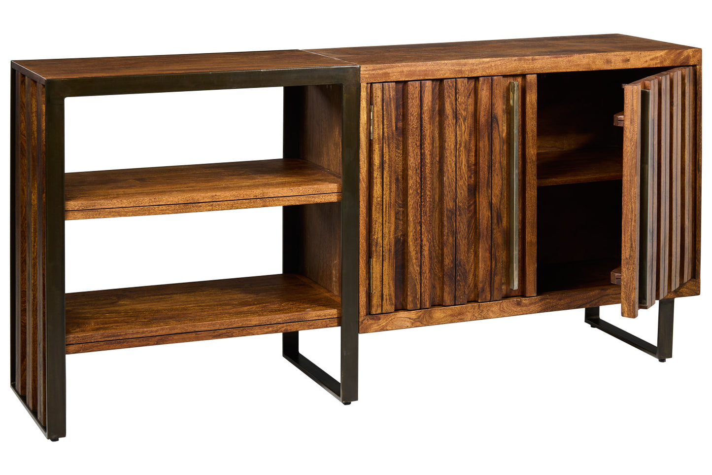 Boston - Credenza 2 Sportelli Con Ripiani