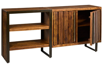 Boston - Credenza 2 Sportelli Con Ripiani