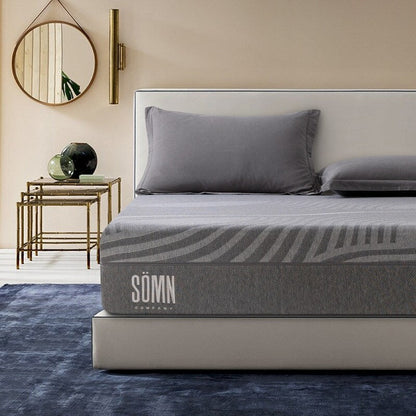 Materasso ibrido in memory foam con gel rinfrescante S?MN Cozify da 14 pollici