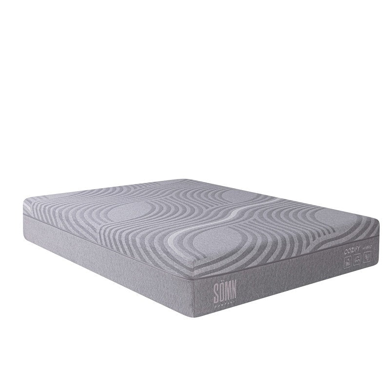 Materasso ibrido in memory foam con gel rinfrescante S?MN Cozify da 14 pollici