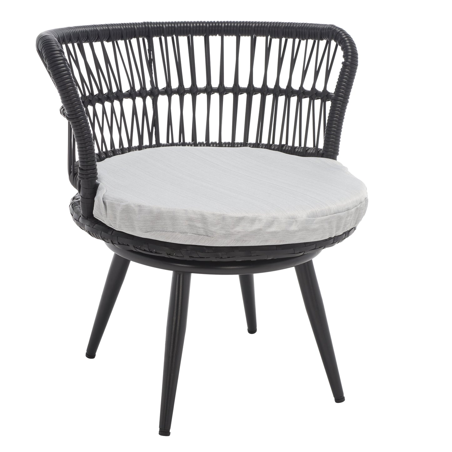 Safavieh Outdoor Living Kyomi set da salotto da 3 pezzi - 26L x 24P x 26A