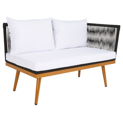 Safavieh Outdoor living Romlin Set da pranzo per esterni - 49Lx30Px30A