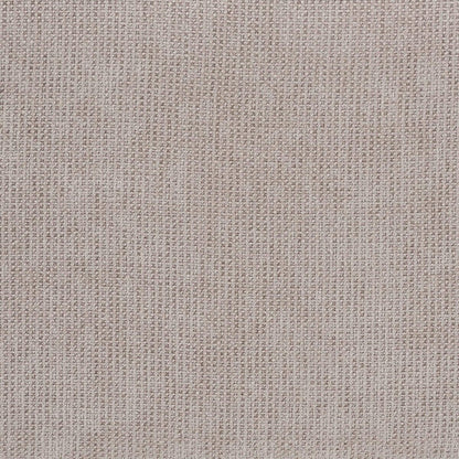 Divano moderno Sage in tessuto Japandi grigio chiaro e legno con finitura marrone noce e rattan intrecciato