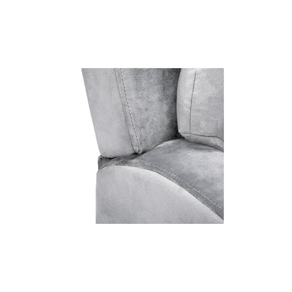 Poltrona reclinabile Deluxe per bambini con poggiapiedi, poggiatesta e 2 portabicchieri. Poltrona reclinabile in microfibra per bambini dai 3 anni in su.