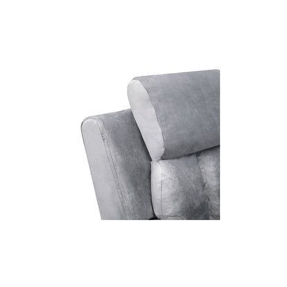 Poltrona reclinabile Deluxe per bambini con poggiapiedi, poggiatesta e 2 portabicchieri. Poltrona reclinabile in microfibra per bambini dai 3 anni in su.