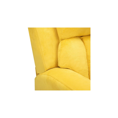 Poltrona reclinabile Deluxe per bambini con poggiapiedi, poggiatesta e 2 portabicchieri. Poltrona reclinabile in microfibra per bambini dai 3 anni in su.