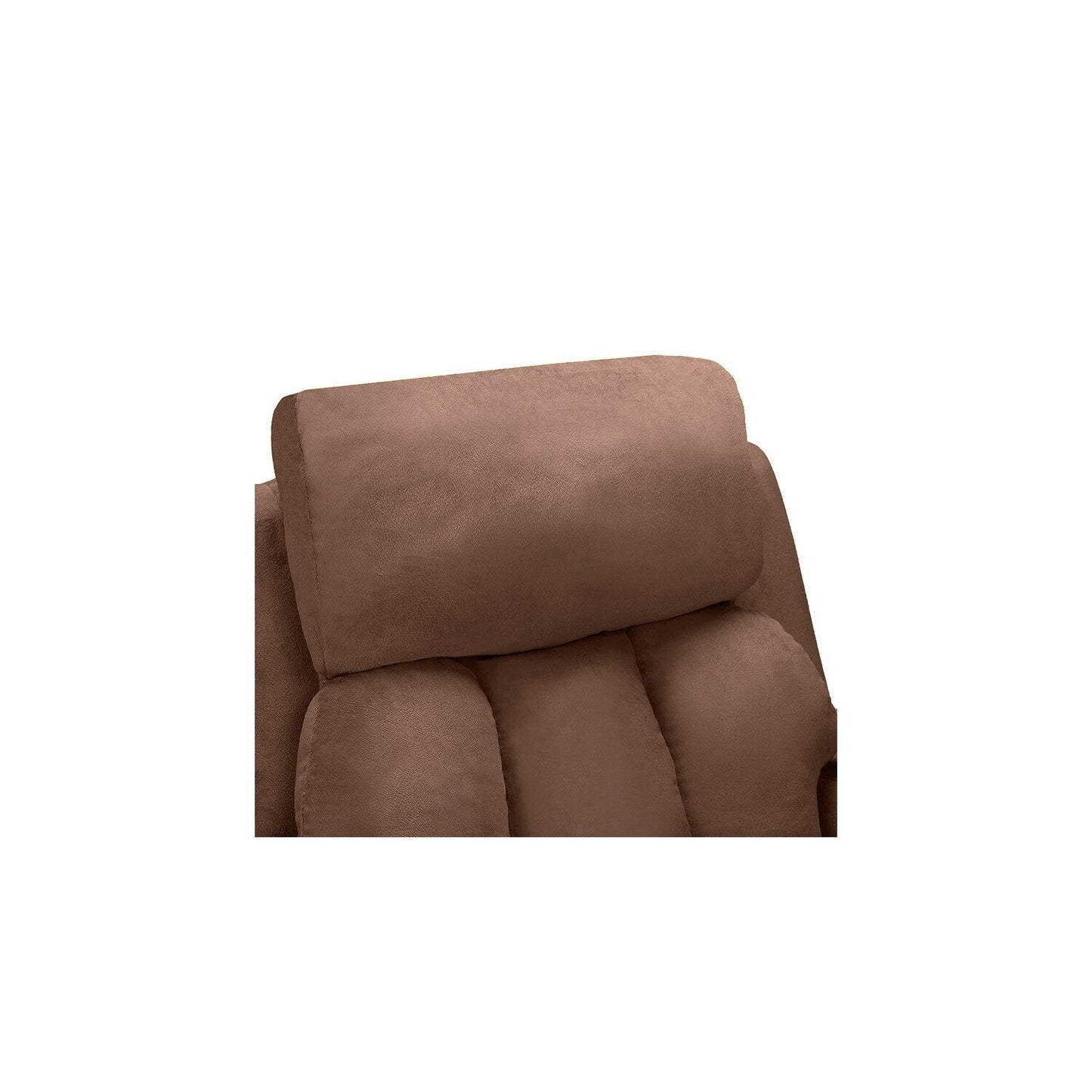 Poltrona reclinabile Deluxe per bambini con poggiapiedi, poggiatesta e 2 portabicchieri. Poltrona reclinabile in microfibra per bambini dai 3 anni in su.