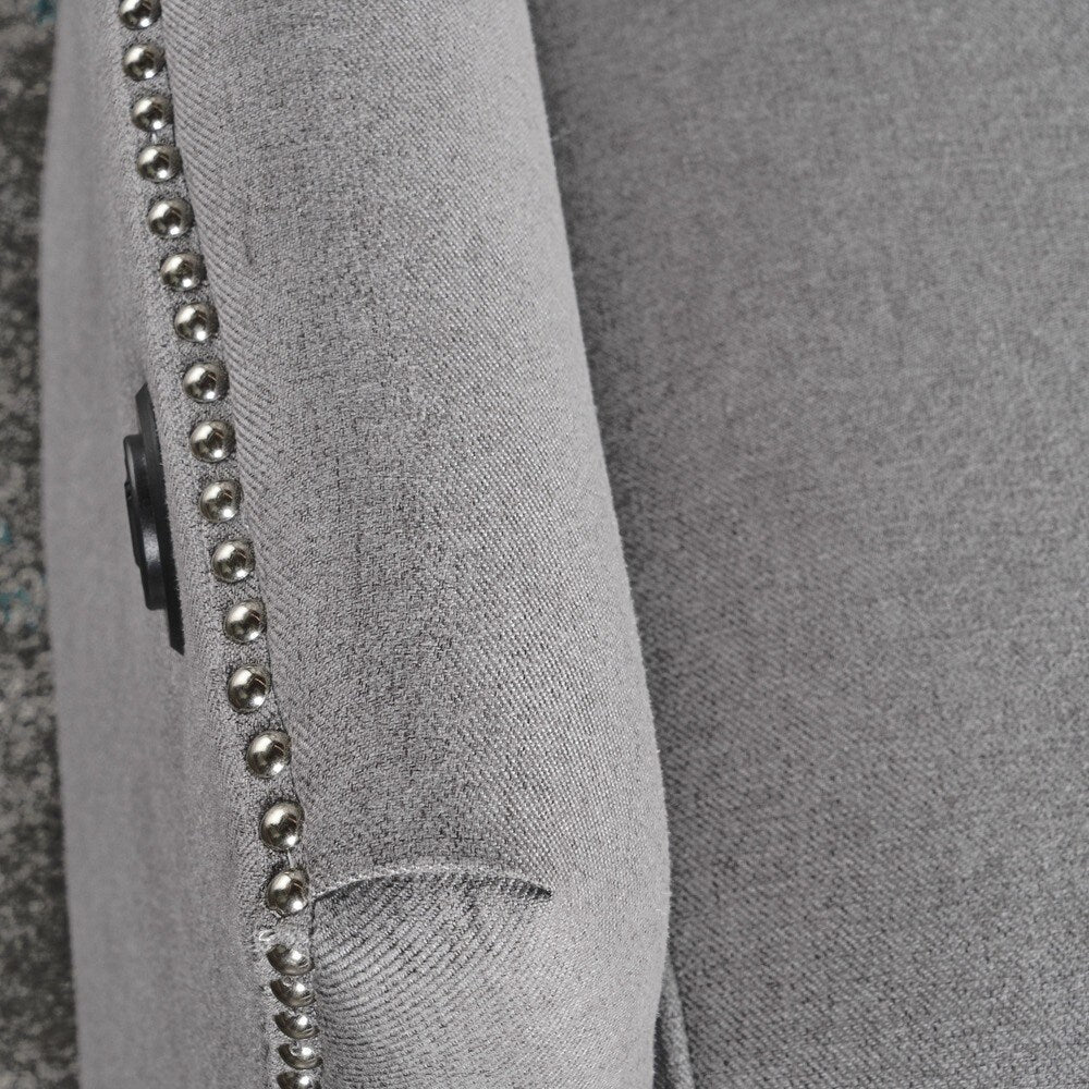 Poltrona reclinabile elettrica in tessuto trapuntato Salomo di Christopher Knight Home