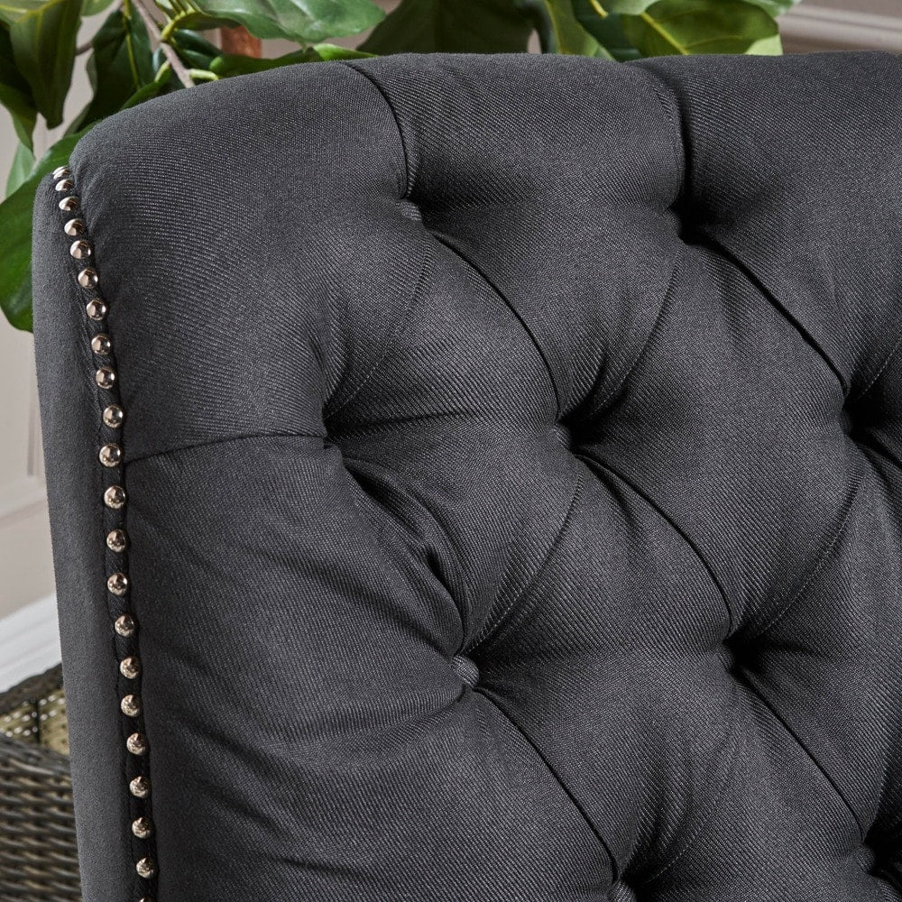 Poltrona reclinabile elettrica in tessuto trapuntato Salomo di Christopher Knight Home