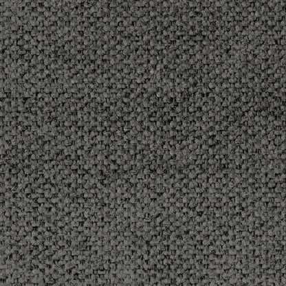 Divano Sama, 2 cuscini decorativi, poliestere grigio ferro, stile panca da 91 pollici