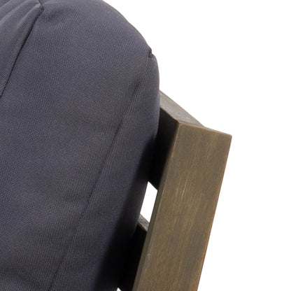 Sedie da esterno Samwell in acacia con cuscini resistenti all'acqua (set da 2) di Christopher Knight Home