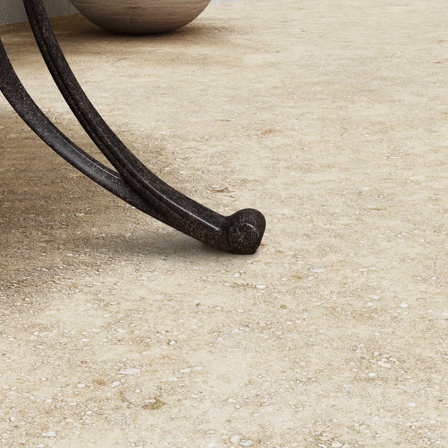 Set da pranzo per esterni Sanibel in alluminio pressofuso da 7 pezzi con tavolo ovale e 6 sedie girevoli di Homestyles