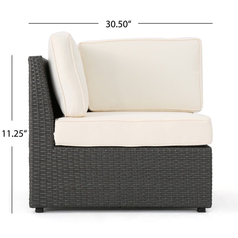 Set componibile da esterno Santa Cruz da 8 pezzi di Christopher Knight Home