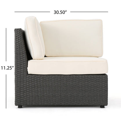 Set componibile da esterno Santa Cruz da 8 pezzi di Christopher Knight Home