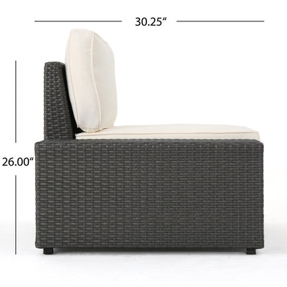 Set componibile da esterno Santa Cruz da 8 pezzi di Christopher Knight Home