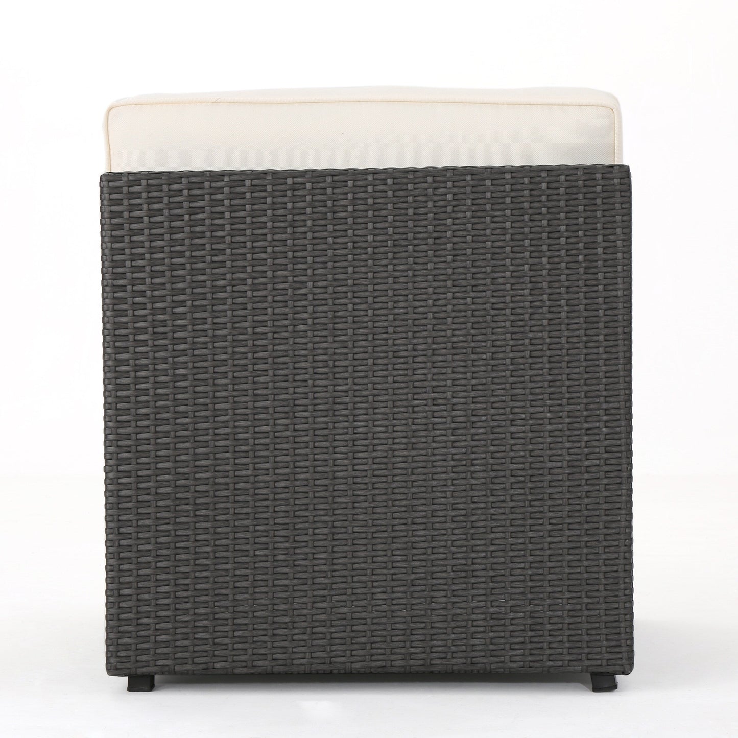 Set di divani in vimini Santa Cruz Outdoor da 8 pezzi con cuscini resistenti all'acqua di Christopher Knight Home