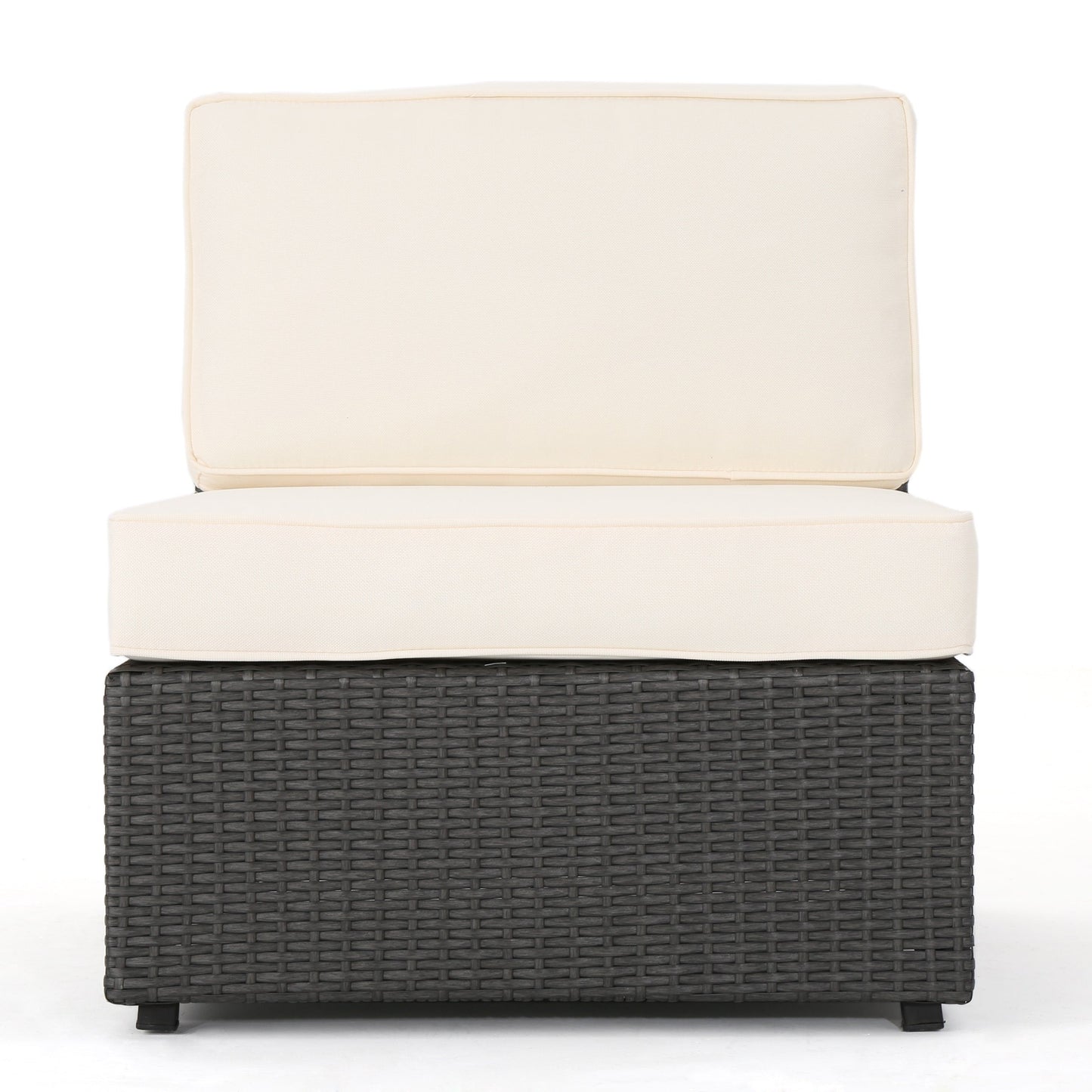 Set di divani in vimini Santa Cruz Outdoor da 8 pezzi con cuscini resistenti all'acqua di Christopher Knight Home