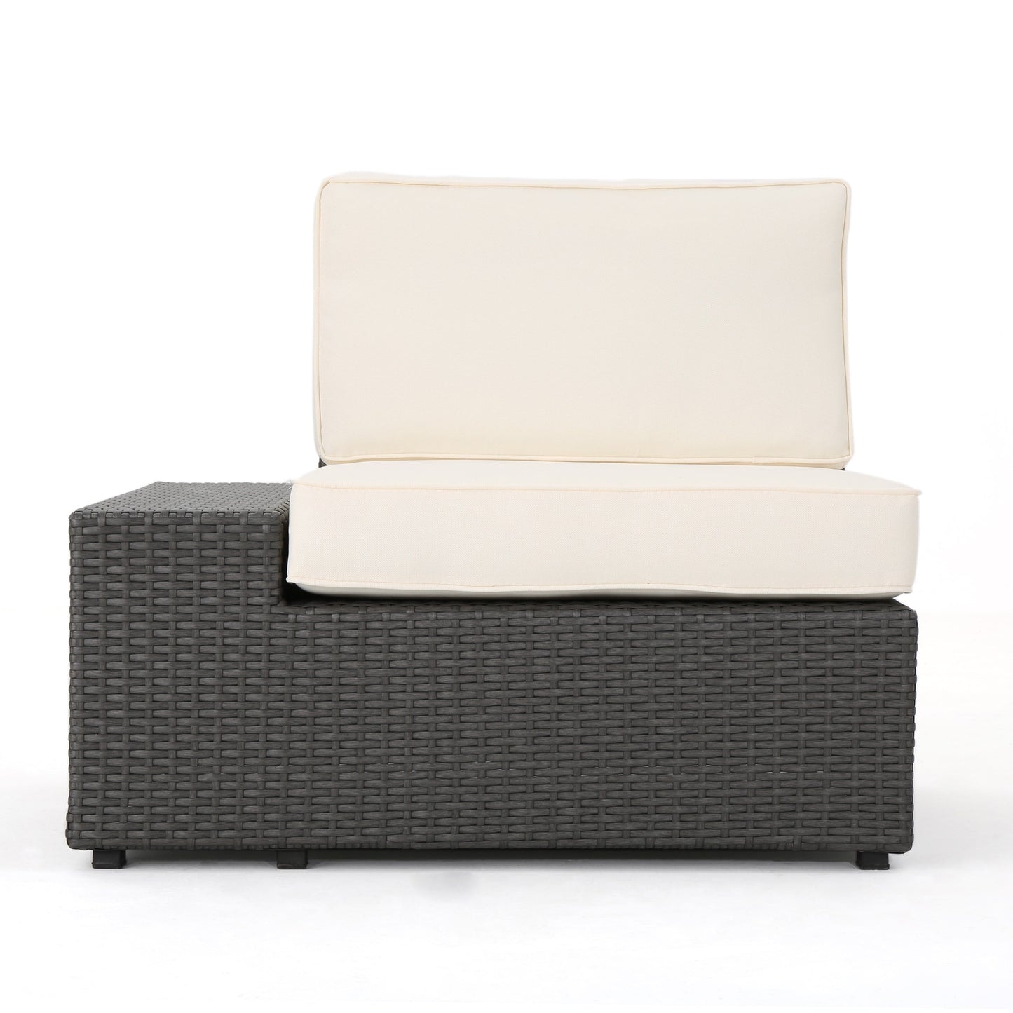 Set di divani in vimini Santa Cruz Outdoor da 8 pezzi con cuscini resistenti all'acqua di Christopher Knight Home