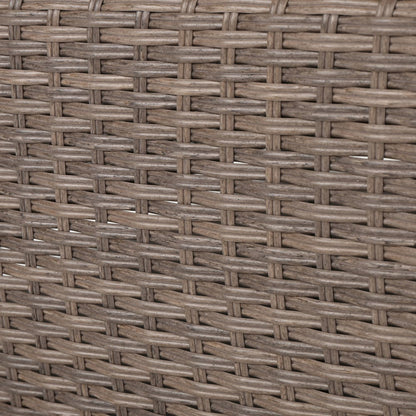 Divano componibile in vimini da 9 pezzi Santa Cruz Outdoor con cuscini di Christopher Knight Home