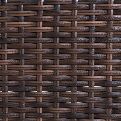 Set di divani componibili in vimini da 5 posti Santa Rosa Outdoor di Christopher Knight Home