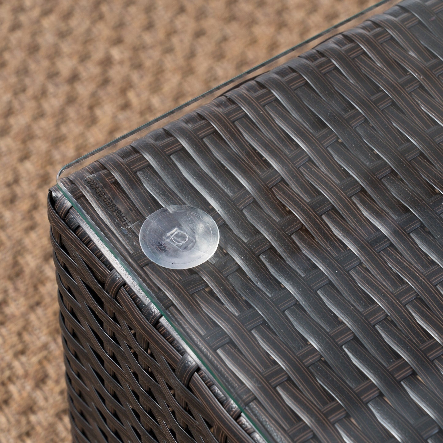 Set di divani componibili in vimini da 5 posti Santa Rosa Outdoor di Christopher Knight Home