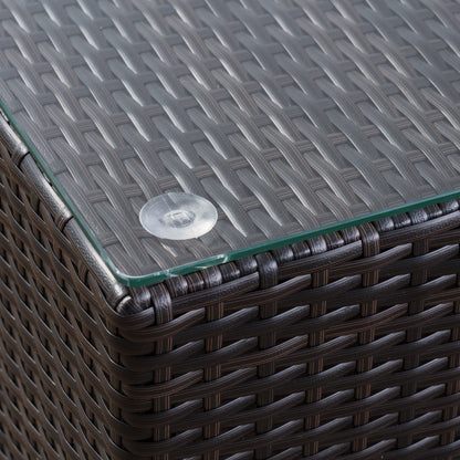 Set di divani componibili in vimini da 5 posti Santa Rosa Outdoor di Christopher Knight Home