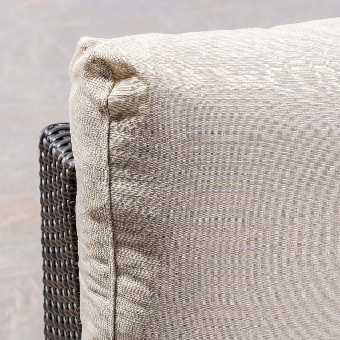 Set di divani componibili in vimini da 5 posti Santa Rosa Outdoor di Christopher Knight Home