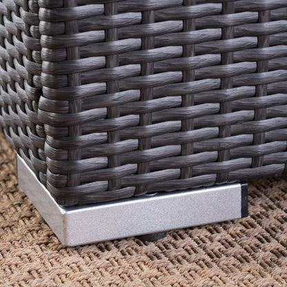 Set di divani componibili in vimini da 5 posti Santa Rosa Outdoor di Christopher Knight Home