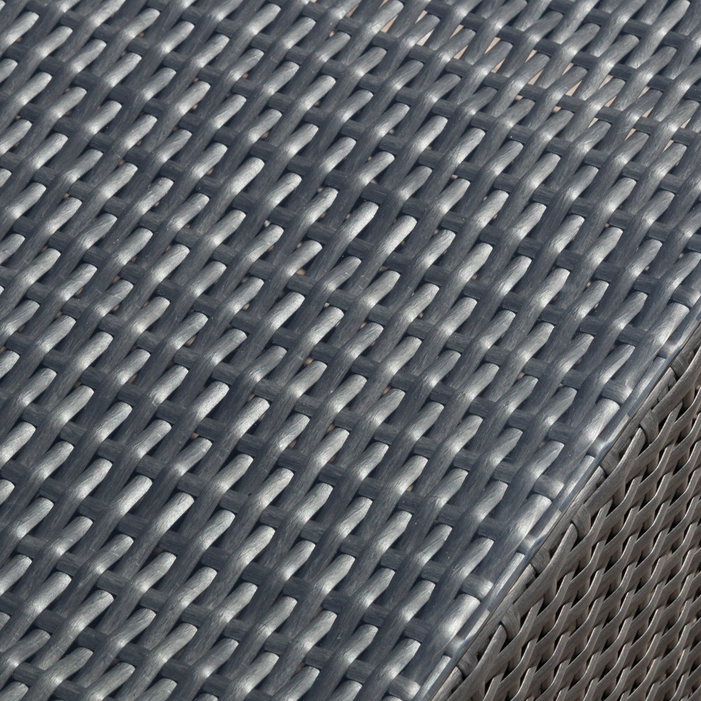 Set di sedute componibili in vimini da 5 pezzi Santa Rosa Outdoor con cuscini di Christopher Knight Home