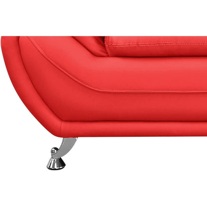 Divano con braccioli in similpelle Sanuel 79.2