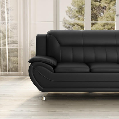 Divano con braccioli in similpelle Sanuel 79.2