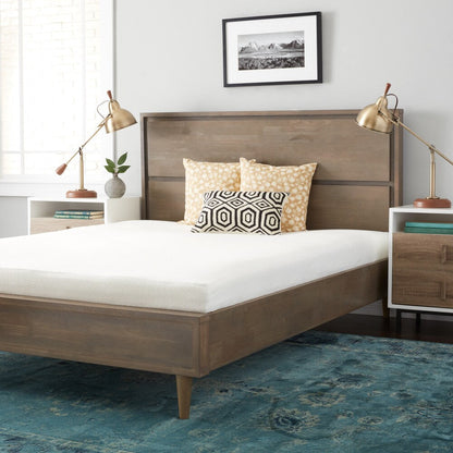 Materasso in memory foam Sarah Peyton con supporto morbido raffreddato a convezione da 8 pollici per letto singolo - Bianco