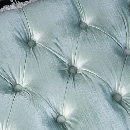 Panca ottomana in velluto trapuntato Scarlette di Christopher Knight Home