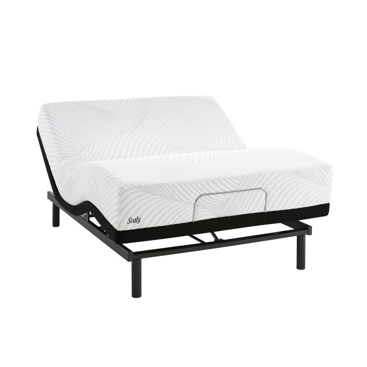 Materasso in memory foam Sealy Conform Essentials da 11,5 pollici e set letto regolabile Ease