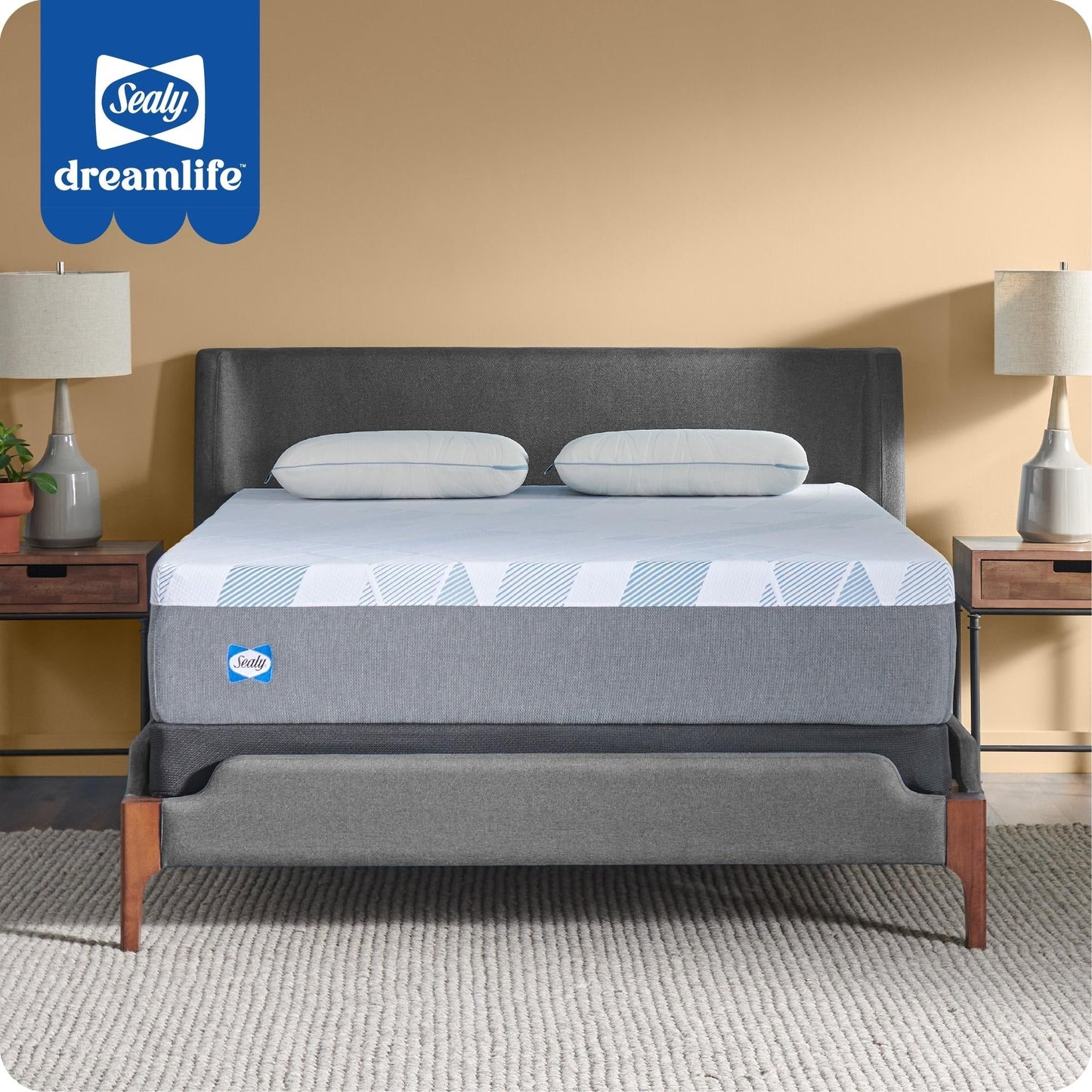 Materasso in schiuma Sealy Dreamlife 12 in scatola