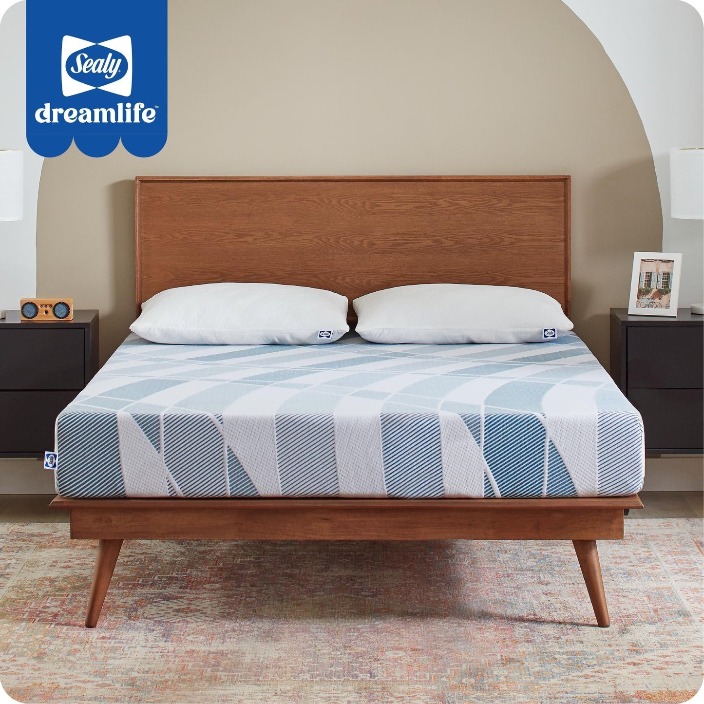 Materasso in schiuma Sealy Dreamlife 8 in scatola