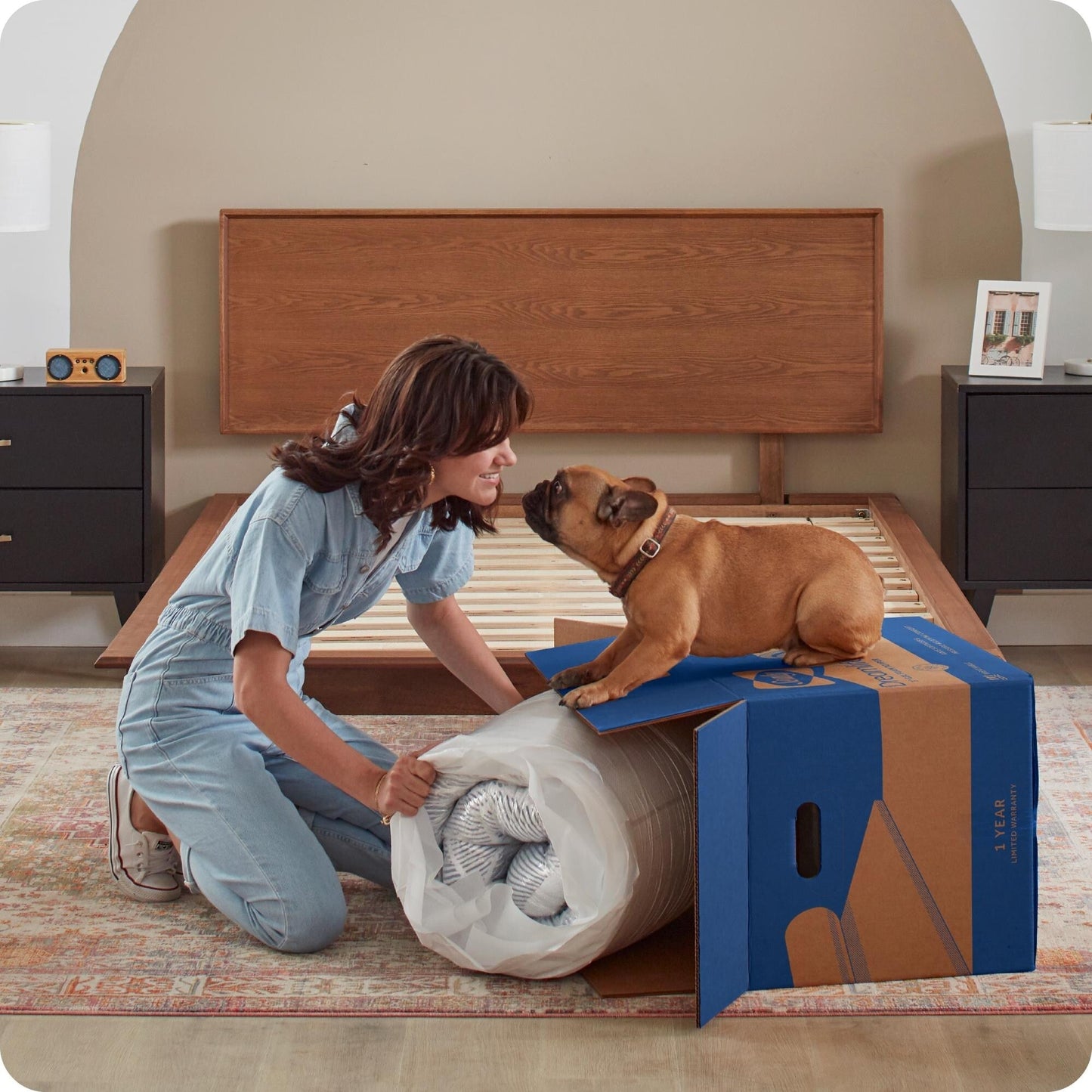 Materasso in schiuma Sealy Dreamlife 8 in scatola