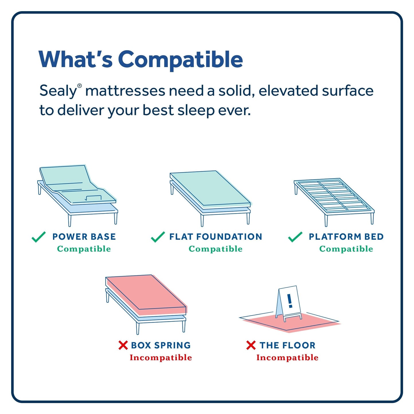 Materasso a molle Sealy Dudley Chase 14.5 con parte superiore mediamente stretta