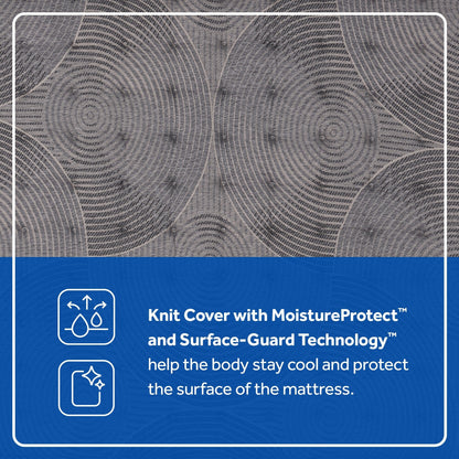 Materasso a molle Sealy Dudley Chase 14.5 Soft Tight Top