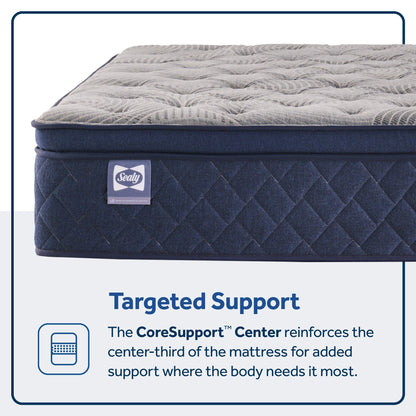 Materasso a molle Sealy Dudley Chase 15 Soft Pillow Top e base 9