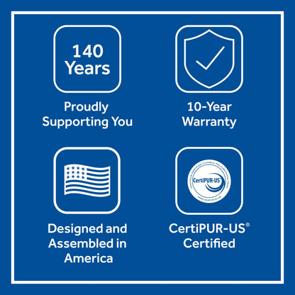 Materasso ibrido rigido Sealy Medina da 11 pollici