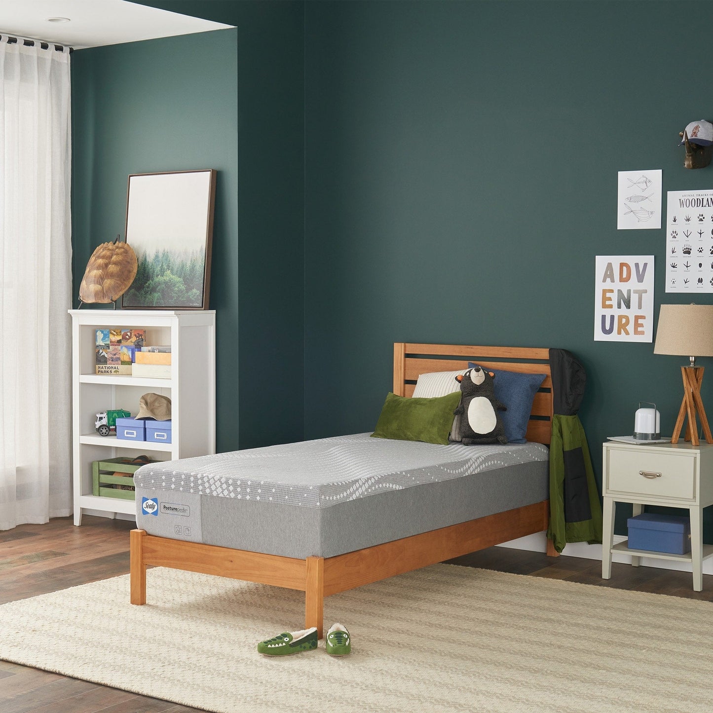 Materasso in memory foam Sealy Posturepedic da 11 pollici