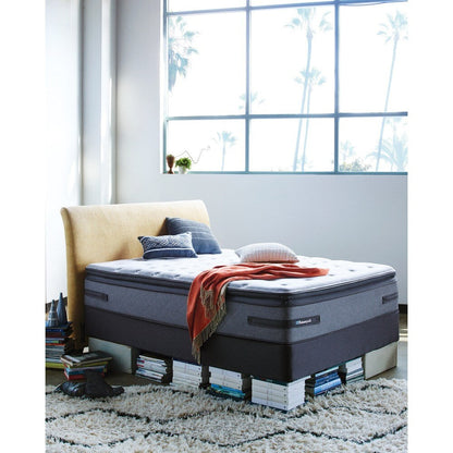 Set di materassi Sealy Posturepedic Hames Valley Plush Euro Pillow Top California King-size - Bianco