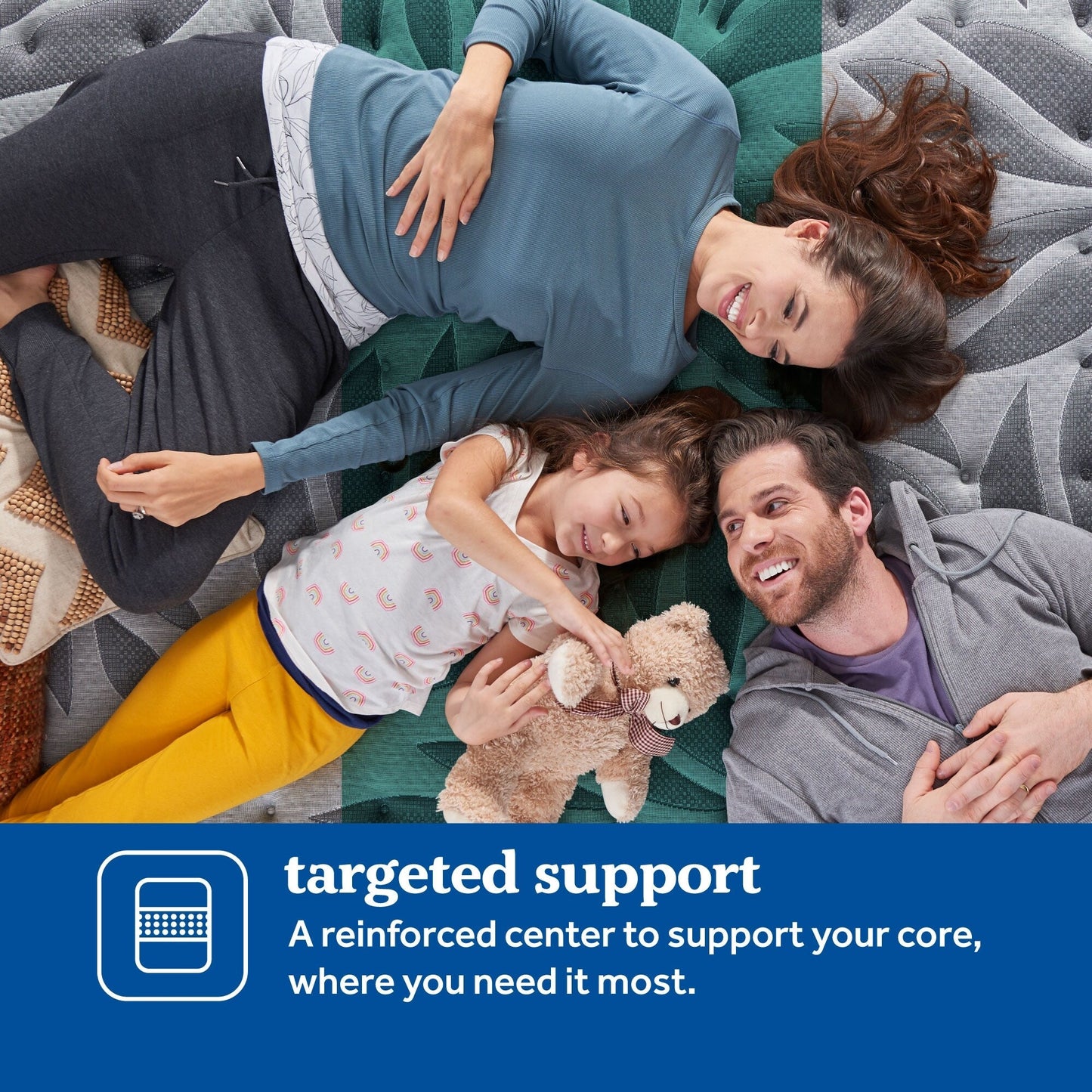 Materasso a molle ultra rigido Sealy Posturepedic Plus Virginia Street da 12 pollici