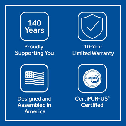 Set di materassi Sealy Posturepedic Spring Cranberry da 13 pollici, in similpelle, di medie dimensioni